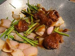 蒜香蜜汁排骨-绿茶餐厅
