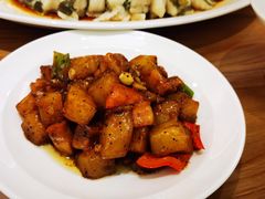 黑椒叉烧土豆丁-顺风汤馆·广府粤菜(江宸天街店)