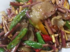 蕨菜炒腊肉-和福餐馆(西江古街店)