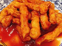 糖醋里脊-北大地皖峰饭馆