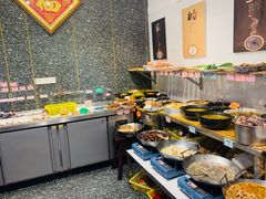 自助调料区-山水人家