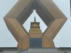 -法门文化景区-合十舍利塔