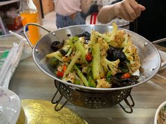 干锅有机菜花-老七饭馆(光荣道总店)