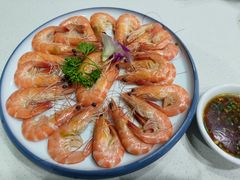 白灼虾-锦里海景海鲜餐厅.三亚老字号(亚龙湾中心广场店)