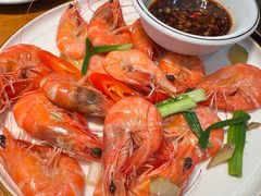 白灼大海虾-醉壹号海鲜大排档•三十年老字号(厦门美食地标店)