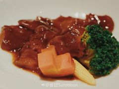 玉米笋烧榆耳-素慧餐厅(大虹桥店)