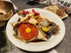-草家酱蟹炭火烤肉店(珲春南路二店)