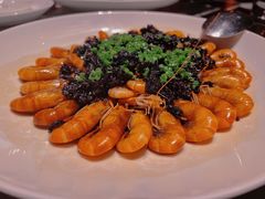 梅干菜蒸草虾-杭州西子湖四季酒店·金沙厅