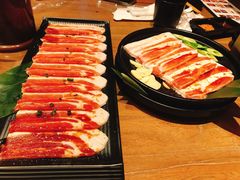 调味猪五花-九田家黑牛烤肉料理(无锡T12店)
