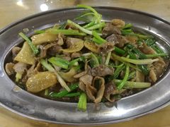 薑蔥爆象拔蚌-红月湾海鲜饭店•沙滩海景(双月湾店)