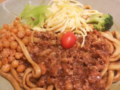 葱酥卤肉干拌面-陳八两面家(滨江天街店)