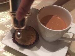 奶茶配蛋挞-8餐厅(新葡京酒店)