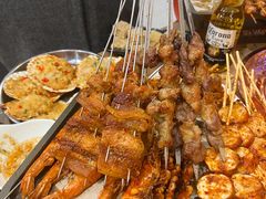 -宝记烧烤·碳锅羊肉·羊蝎子火锅·夜食社(文体路创始店)