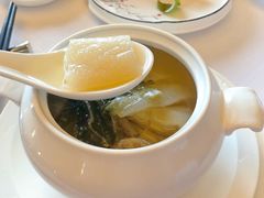菜胆竹荪花胶炖龙骨汤-富力丽思卡尔顿酒店·丽轩中餐厅