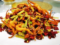 干煸鱿鱼须-裕德隆清真饭庄·天津特色菜(东丽店)