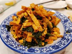 菠菜拌脆豆腐-咪咪川菜(太乙路店)