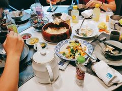 鲜莲嫩菱小炒-杭州西湖柳莺里酒店·闻莺厅