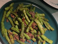 黑松露四季豆-蜜桃花开·中西融合菜E&W(南长街店)