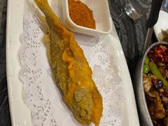 香煎小黄鱼-情妹耙泥鳅·江湖川菜(科华店)