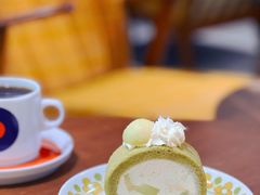 斑斓椰子蜜瓜蛋糕卷-argangKaffe(宝庆路店)