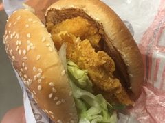 双层香脆鸡排堡-汉堡王(兰州中心店)