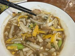 糟肉竹笋炒年糕-老袁炒年糕(富豪路店)