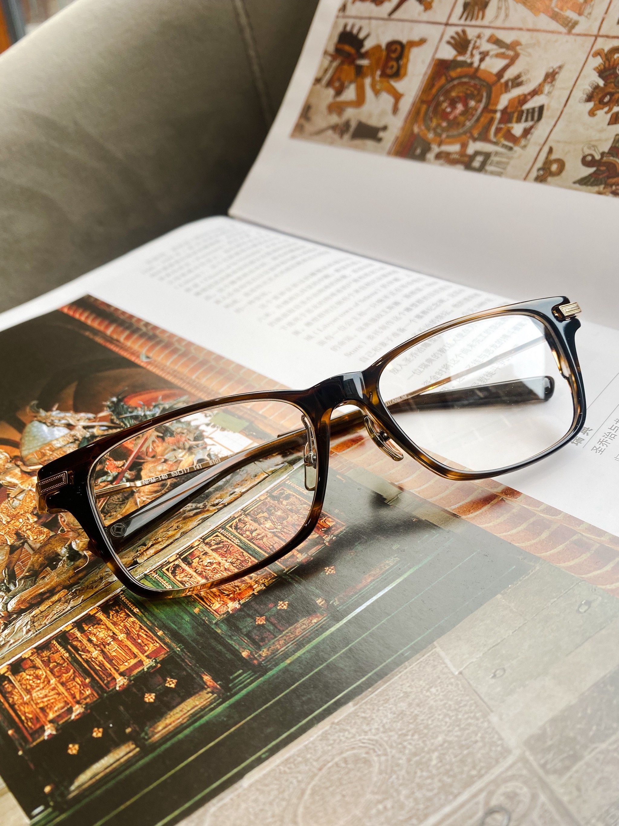 今天带大家看一些大尺寸的男士眼镜!