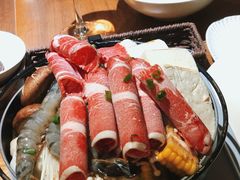 安格斯牛肉海鲜寿喜锅-皈宓·飯