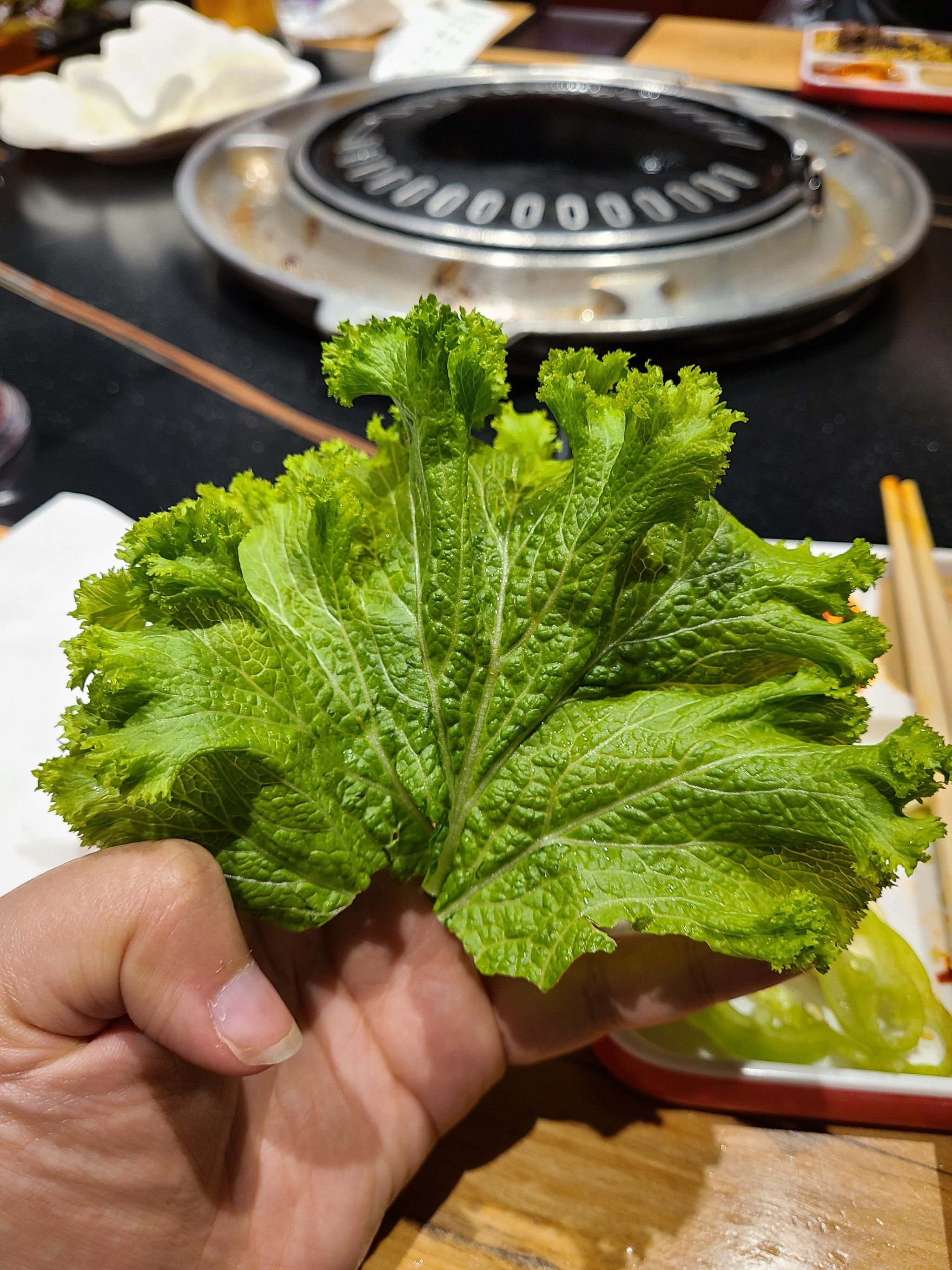 有人吃过这个芥末菜吗?口感好神奇!