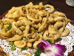 椒盐鱿鱼圈-大洋家·精品潮汕菜·生腌砂锅粥(天河东路店)