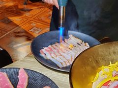 烟熏火燎羊胸口油-羊大爷涮肉(亮马桥店)