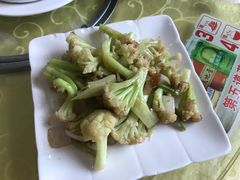 台山花菜烧鹅汁炒-台山美食一绝阿四台山黄鳝饭(阿四创作店)