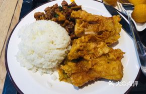 Popular Kung Fu Chicken Leg Rice