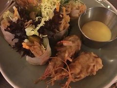 芒果泥大虾米纸卷-CHINCHIN 青青·泰国料理(万象食家店)