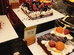 胡萝卜蛋糕-北京希尔顿逸林酒店-逸轩西餐厅-自助餐厅