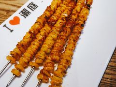烤玉米-潮庭·大连海鲜·炭火烧烤·扇贝王(大连店)