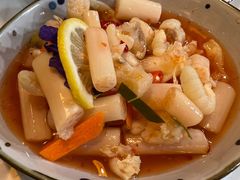 泰式藕芽拌凤爪-晴天餐厅(星河国际店)