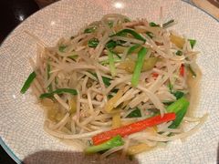 绿豆芽榨菜肉丝-老头儿油爆虾·知味杭州(爱琴海购物中心)
