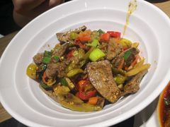 酸辣椒炒猪肝-建辉湖南土菜馆(南大街店)