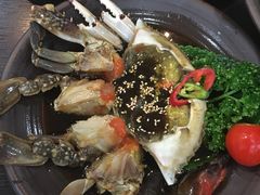 -咸草酱蟹