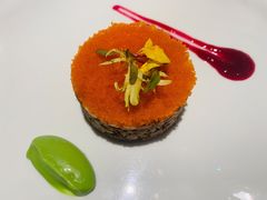 鱼籽木瓜牛肉塔塔-王品牛排(郑州大卫城店)