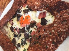 巴黎火腿鸡蛋芝士蘑菇可丽饼-RAC BAR(安福路店)