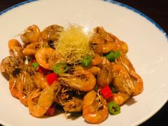 传统油爆虾-杭州西子湖四季酒店·金沙厅