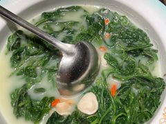 窝蛋肉碎煮百花菜-山水茶艺馆·点心粤菜·30年老字号