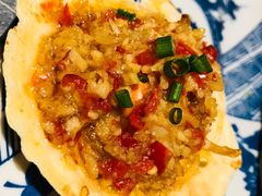 蒜蓉烤扇贝-探鱼·鲜青椒爽麻烤鱼(银泰城店)