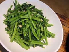 清炒空心菜-胡马八破·川菜小馆(高新万达店)