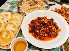 雪莲辣椒夹馍-新疆巴州金丝特餐厅(大钟寺店)