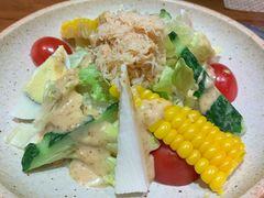 蟹肉蔬菜沙拉-蟹将军·松叶蟹和牛日料放题自助(K11店)