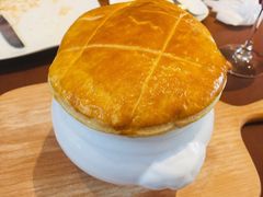 法式奶油蘑菇汤-卡本妮法餐厅·北京和平宾馆