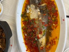 剁椒鸦片鱼-怡园饭店-餐厅(四望亭店)